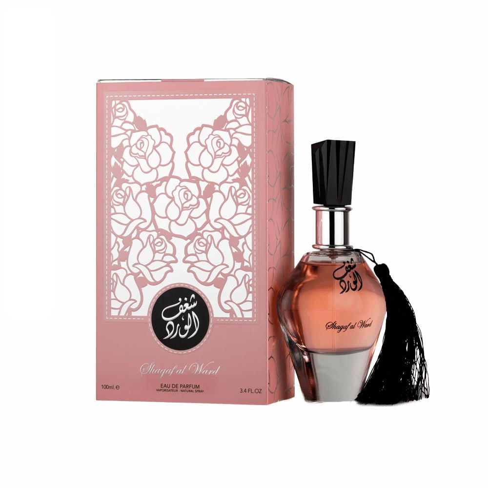 Perfume Feminino Árabe Shagaf Al Ward Al Wataniah Eau de Parfum 100ml