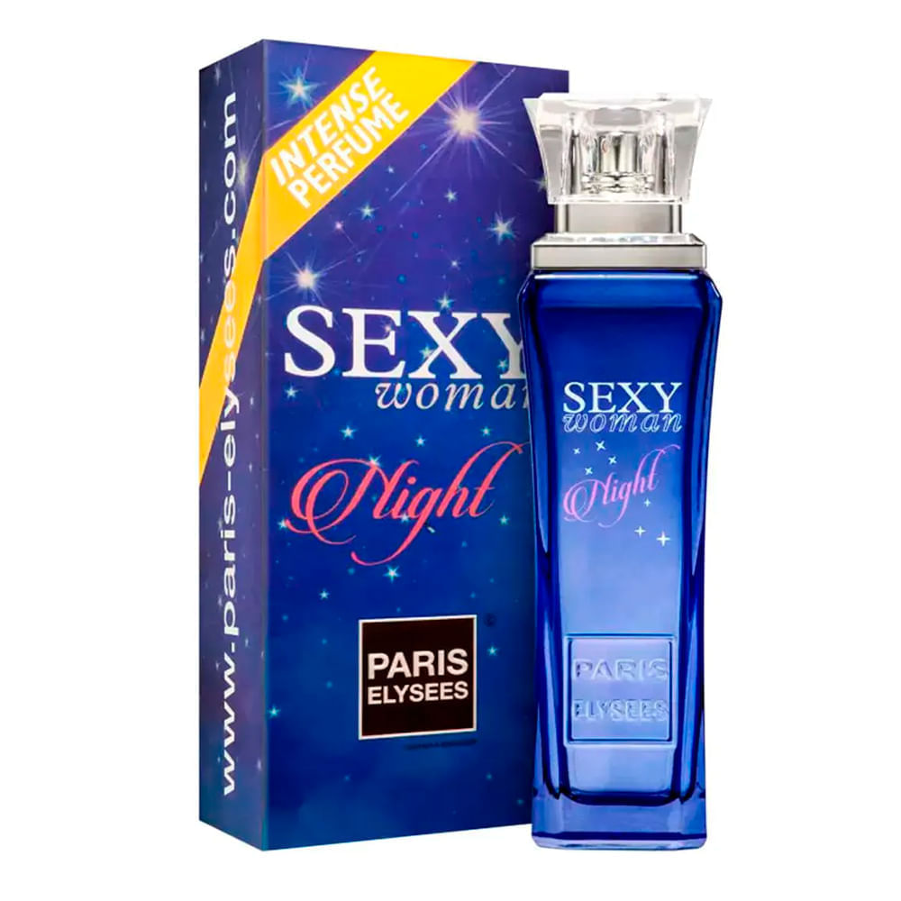 Perfume Feminino Sexy Woman Night Paris Elysees Eau de Toilette 100ml