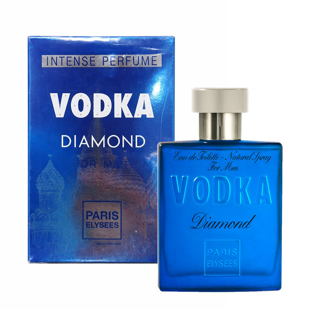 Perfume Masculino Vodka Diamond Paris Elysees Eau De Toilette 100ml