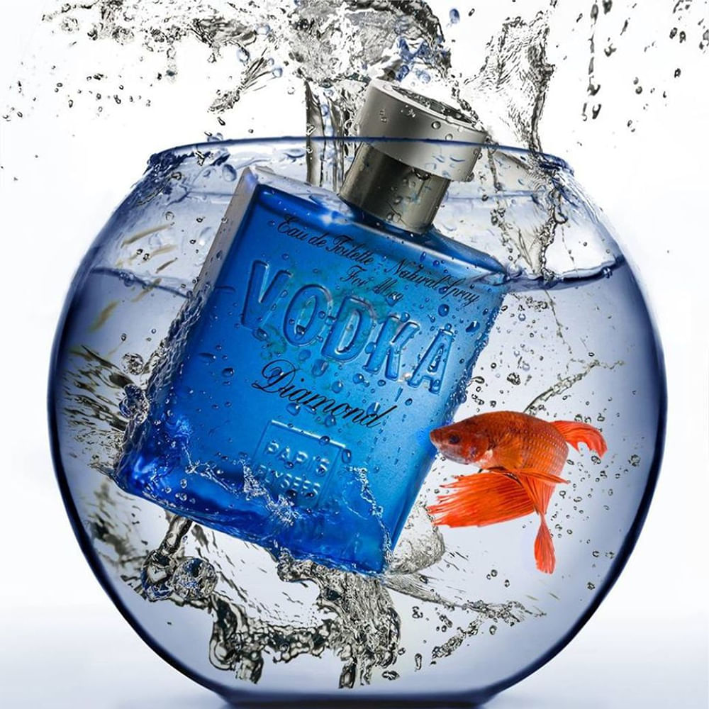 Perfume Masculino Vodka Diamond Paris Elysees Eau De Toilette 100ml