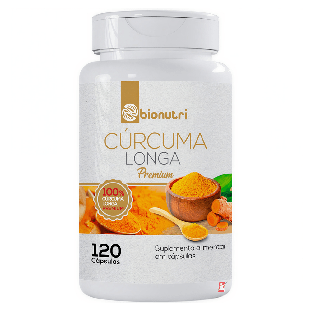 Cúrcuma Longa Premium Bionutri 120 Cápsulas