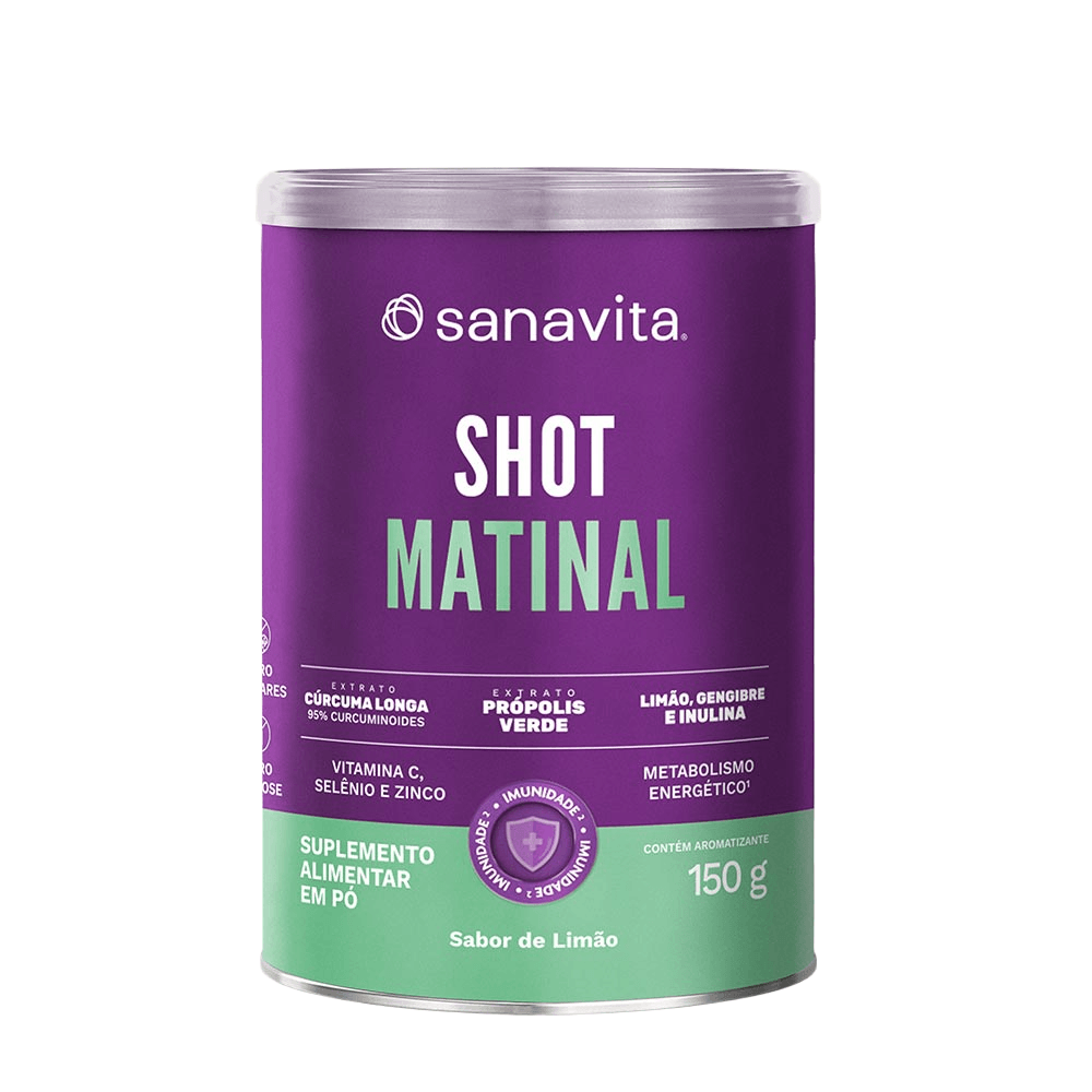 Shot Matinal Limão 150g