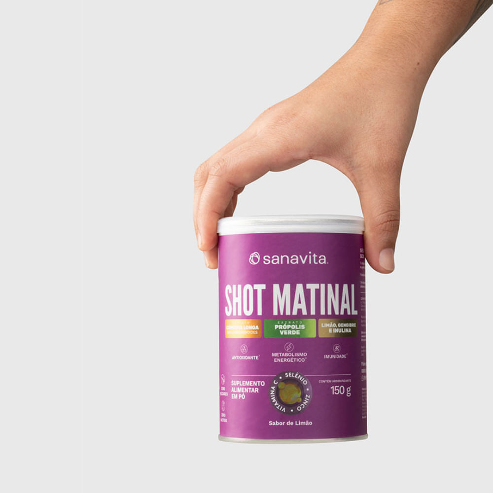 Shot Matinal Limão 150g