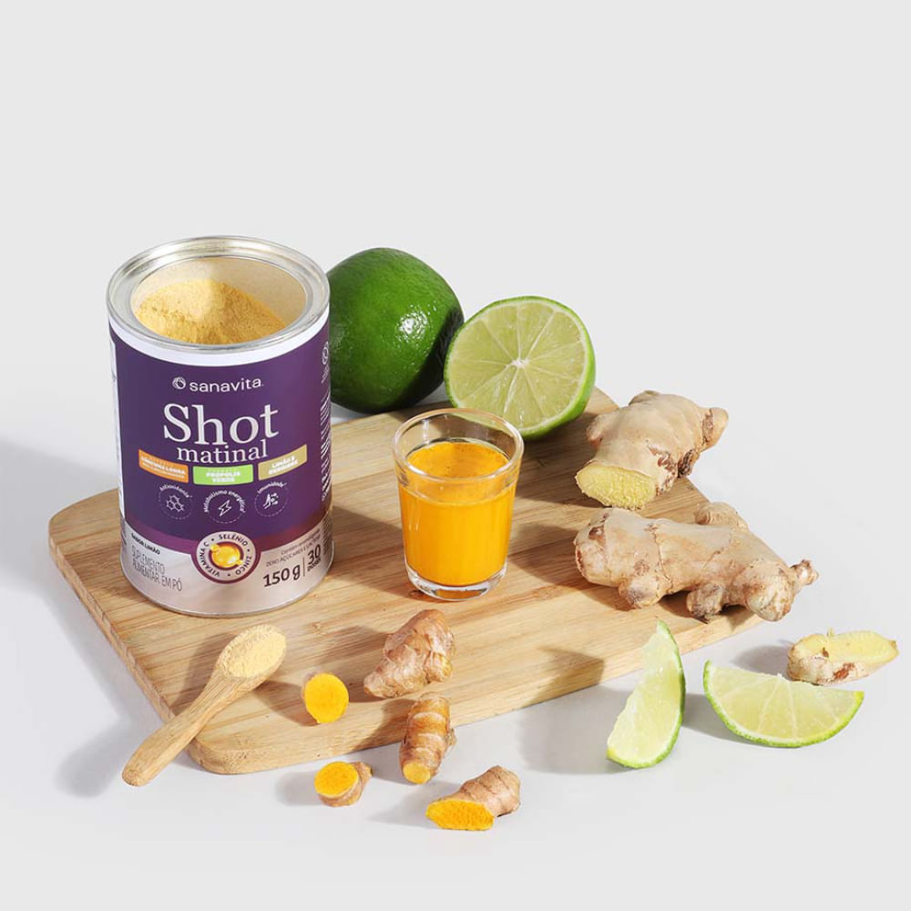 Shot Matinal Limão 150g