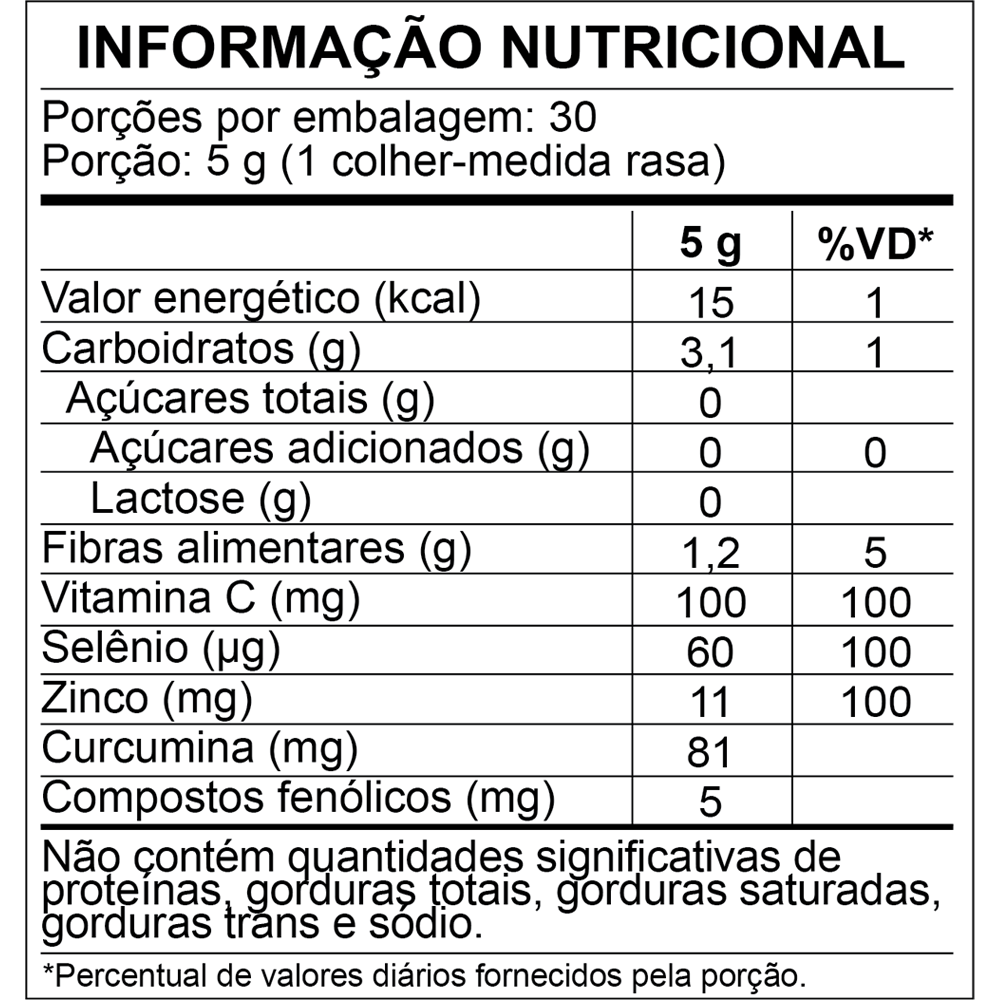 Shot Matinal Limão 150g
