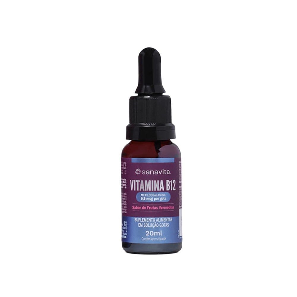 Suplemento Nutricional Vitamina B12 Sanavita 20ml