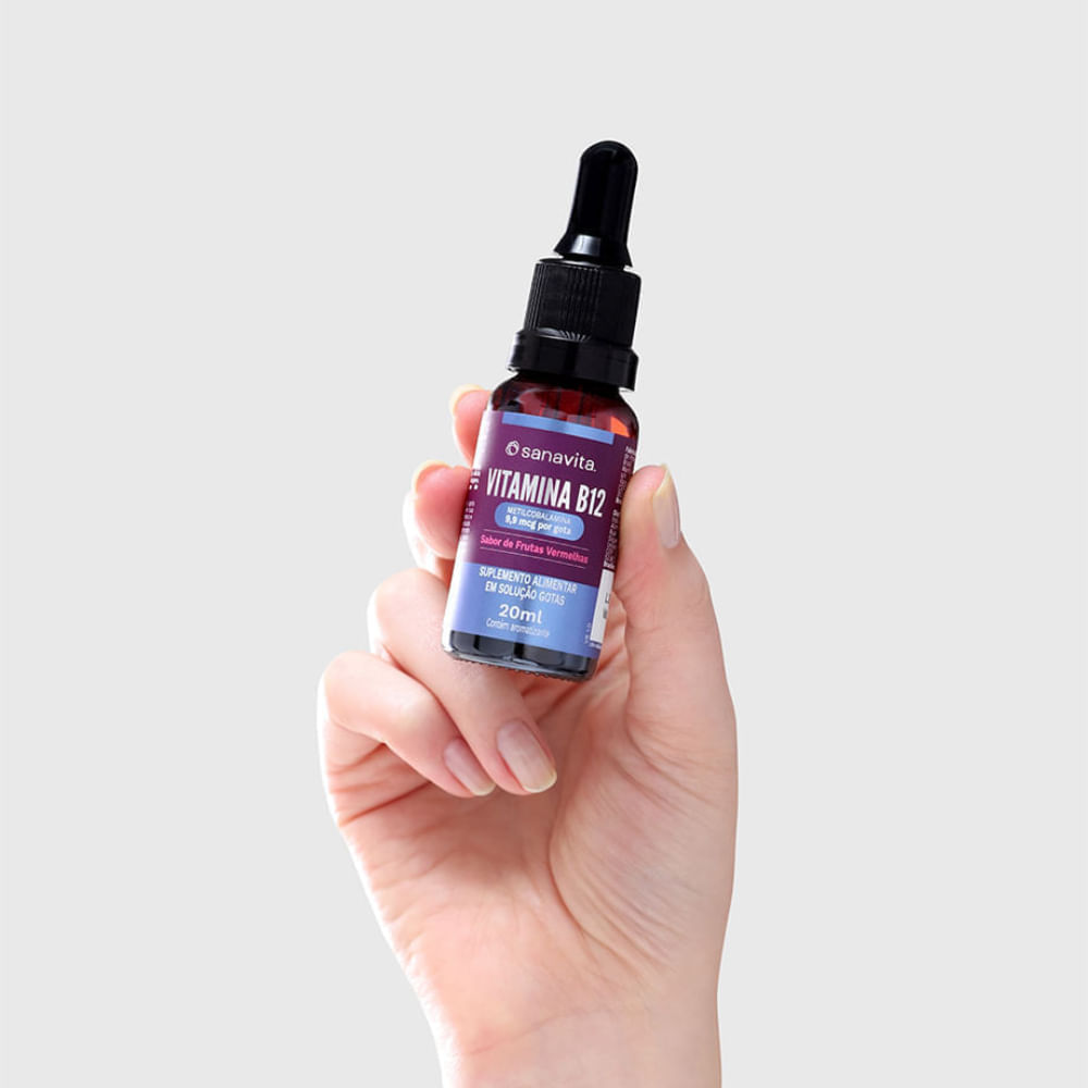 Suplemento Nutricional Vitamina B12 Sanavita 20ml
