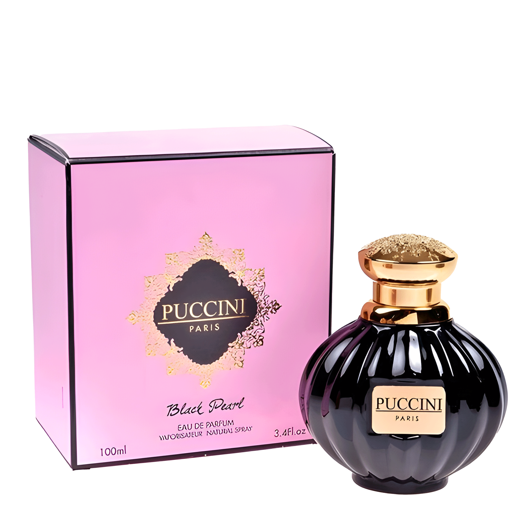 Perfume Feminino Black Pearl Puccini Eau de Parfum 100ml