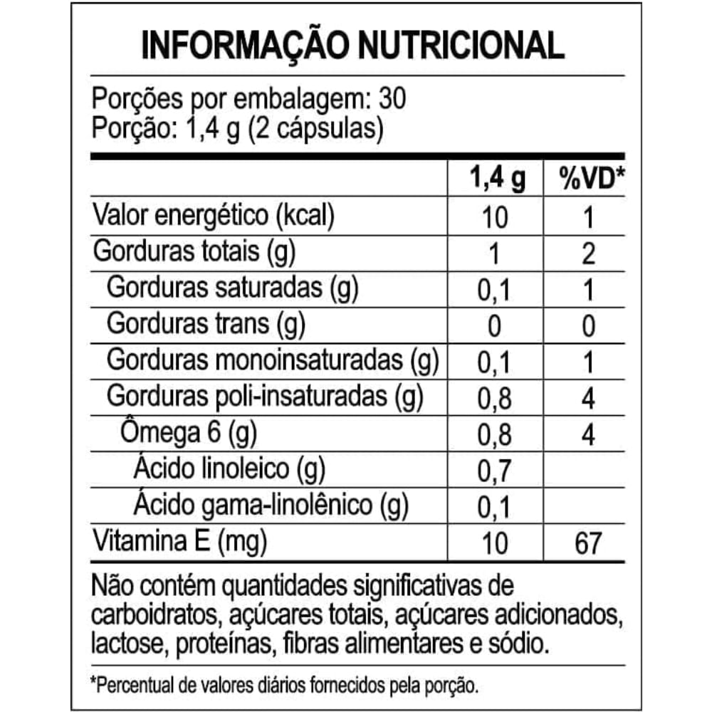 Suplemento Alimentar Prímula-E Sanavita 60 Cápsulas