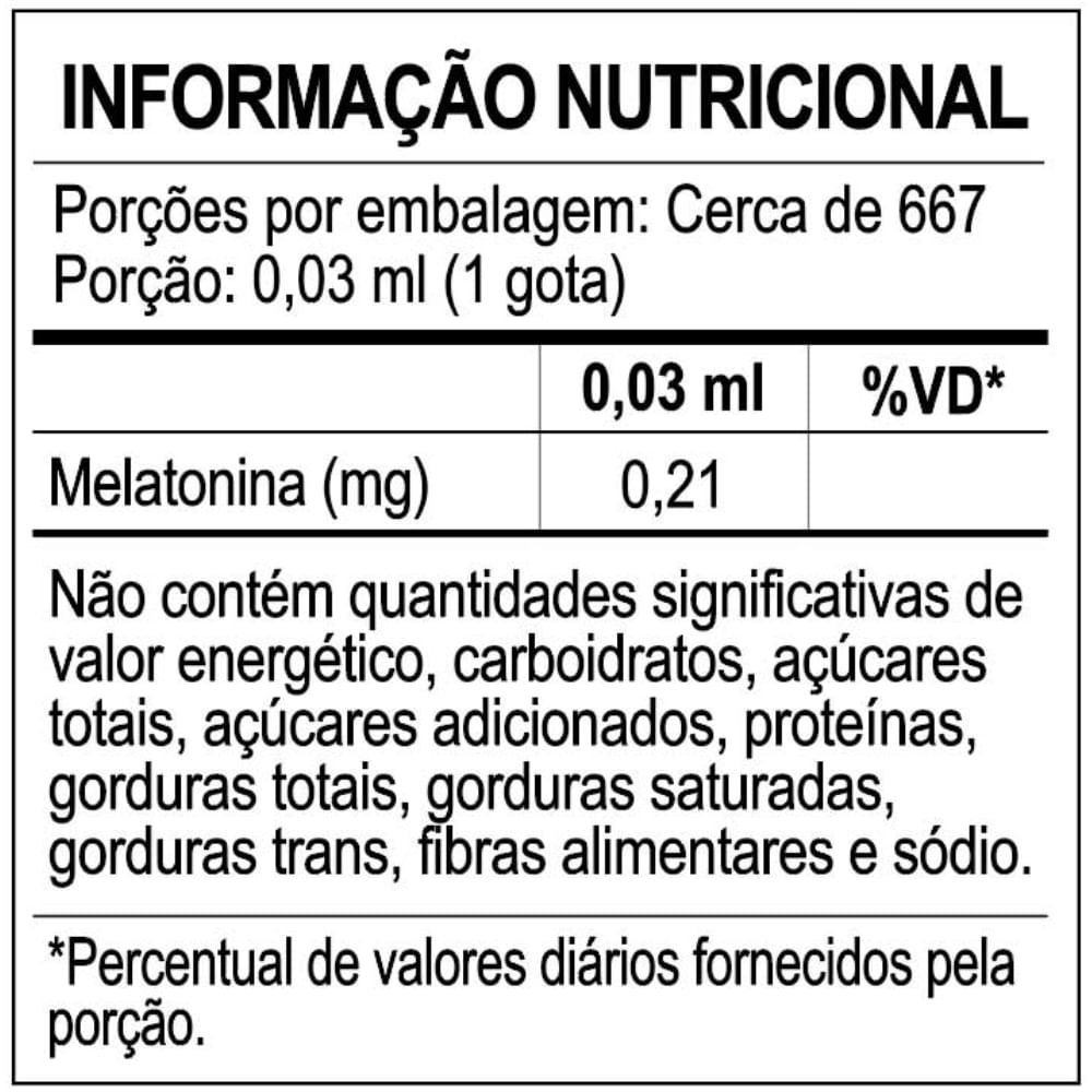 Melatonina Em Gotas Sanavita Sabor Maracujá 20ml