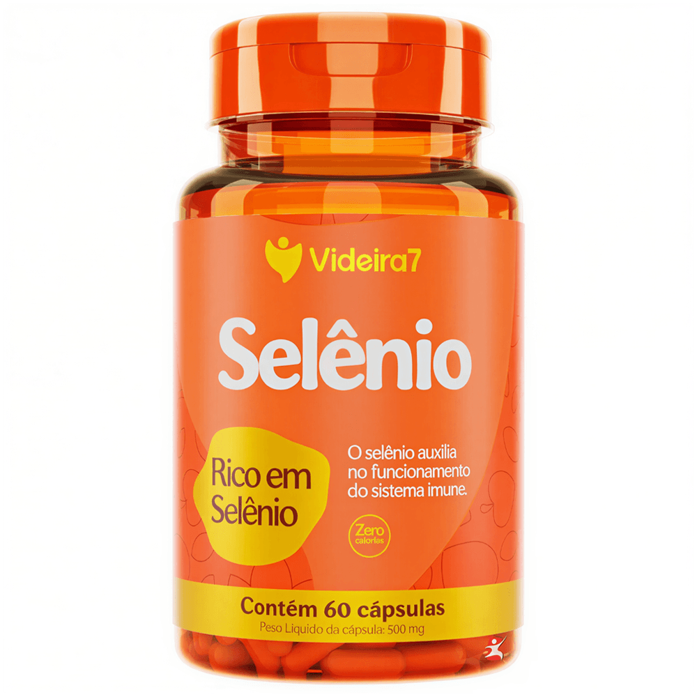 Selênio Videira7 60 Cápsulas