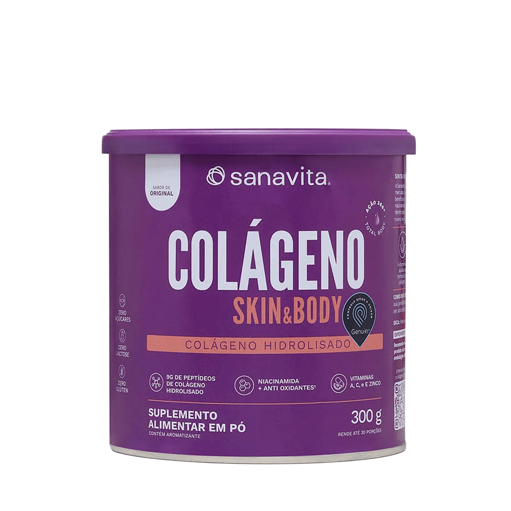 Colágeno Skin Sanavita Original 300g
