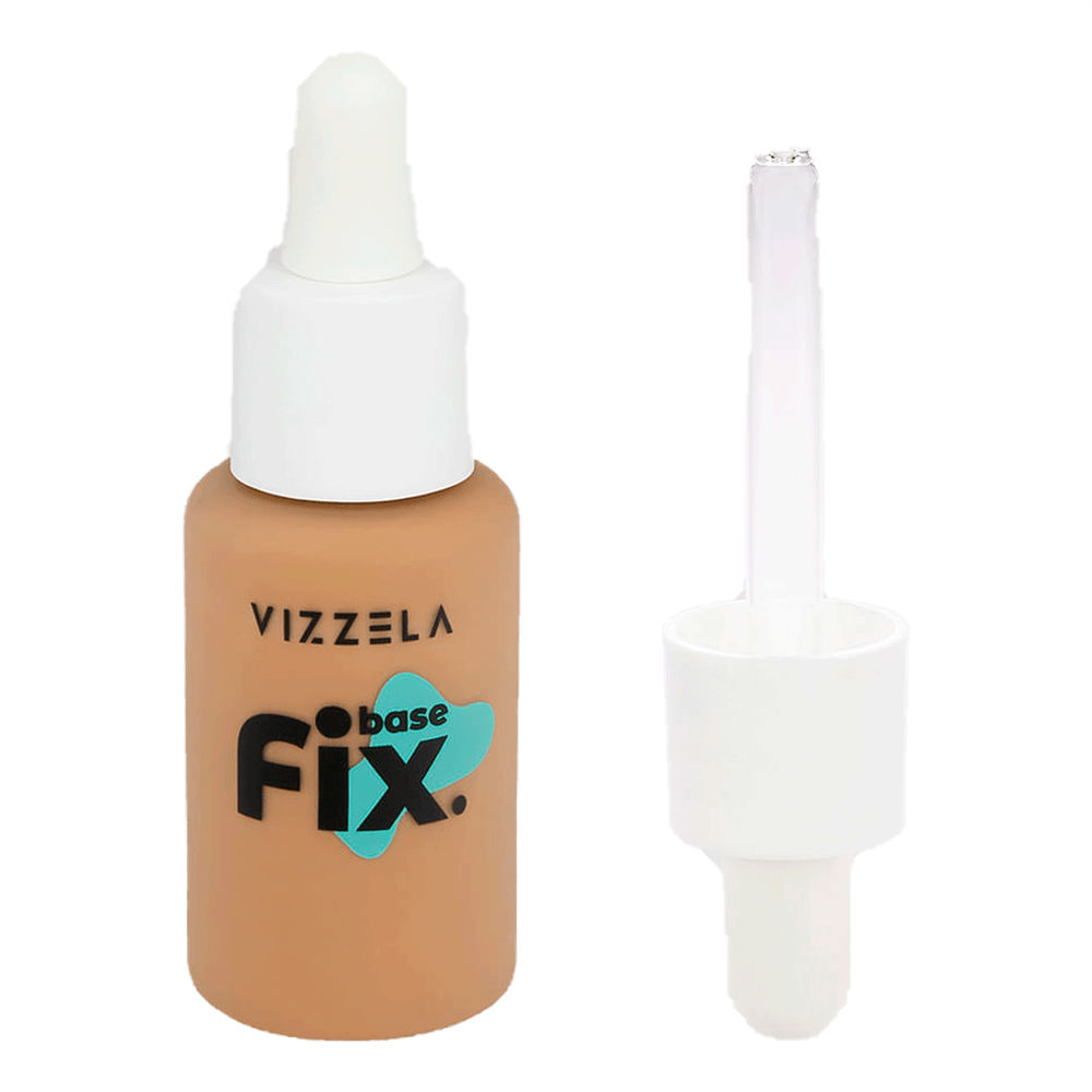 Base Líquida Matte Fix Vizzela 30ml Cor 12