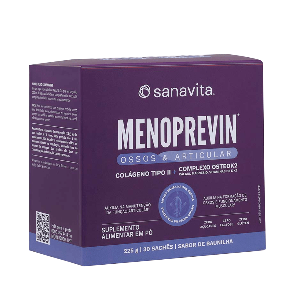 Menoprevin Ossos & Articular 30 sachês 225g