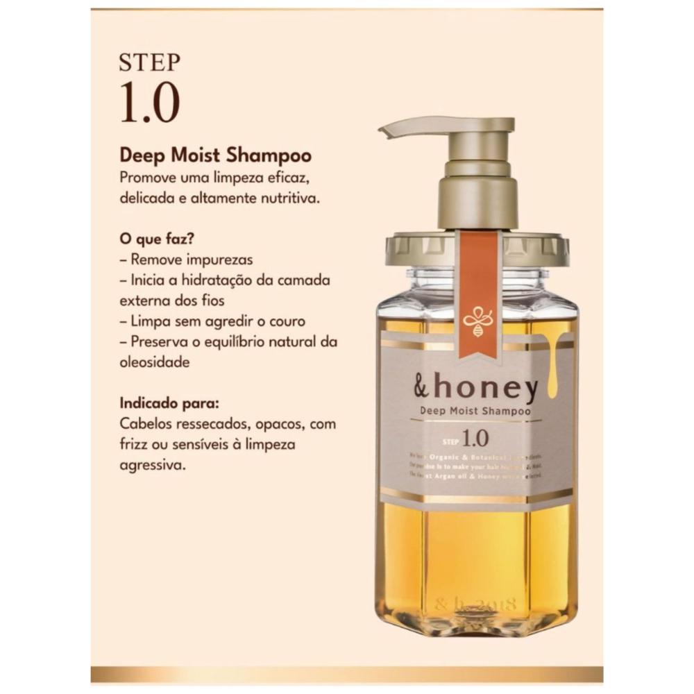 Shampoo Deep Moist Honey 440ml