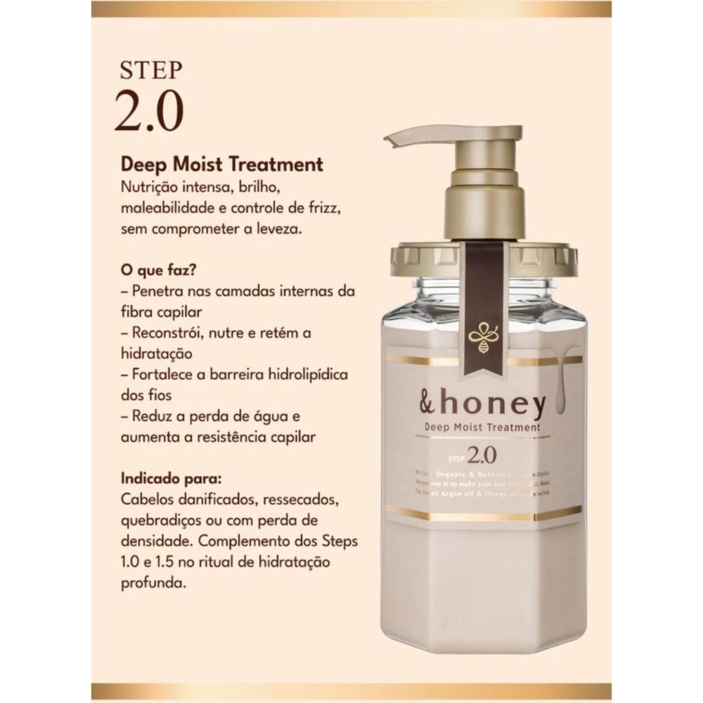 Máscara Capilar Deep Moist Treatment Honey 445g