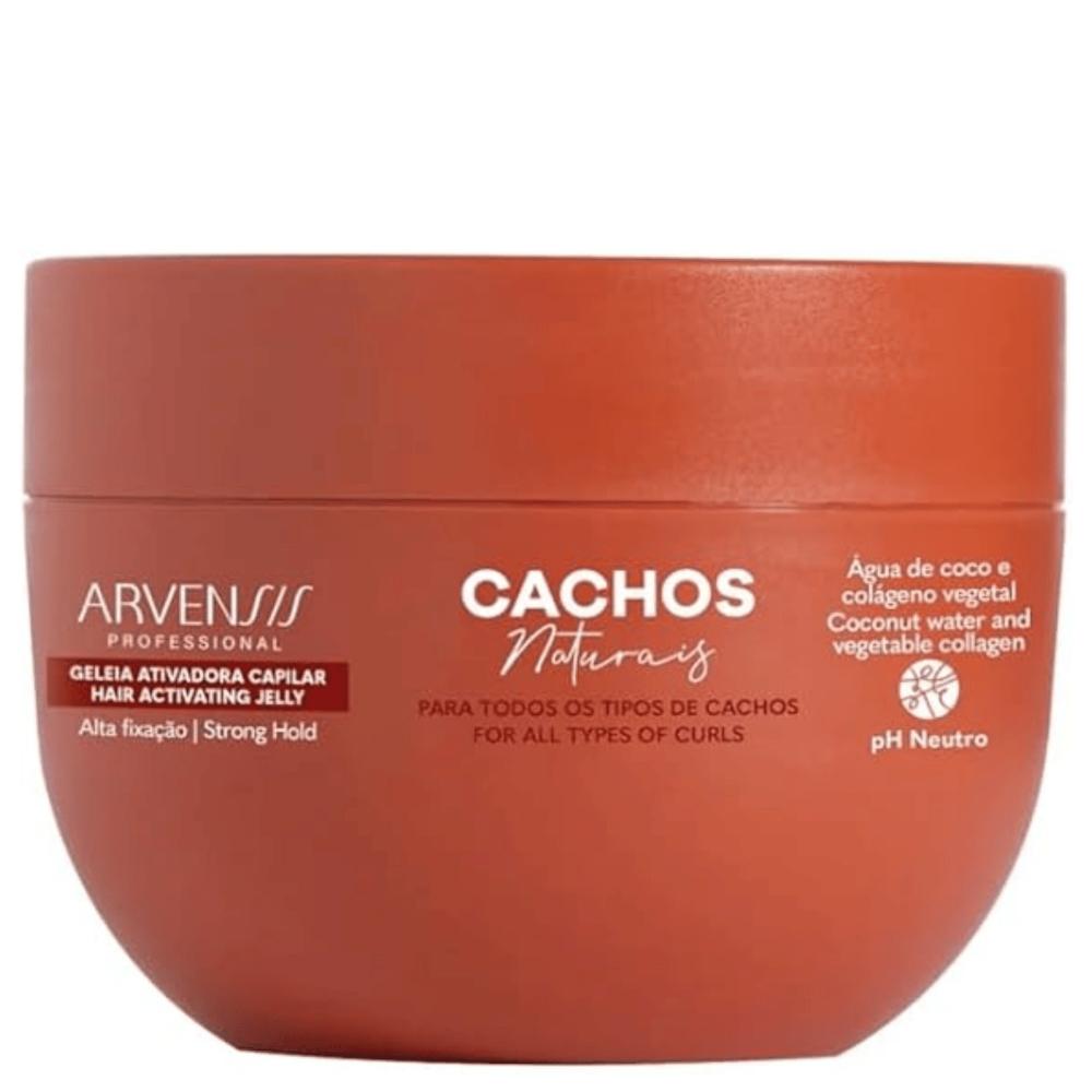 Gelatina Ativadora Cachos Naturais Fixação Forte Arvensis 300g