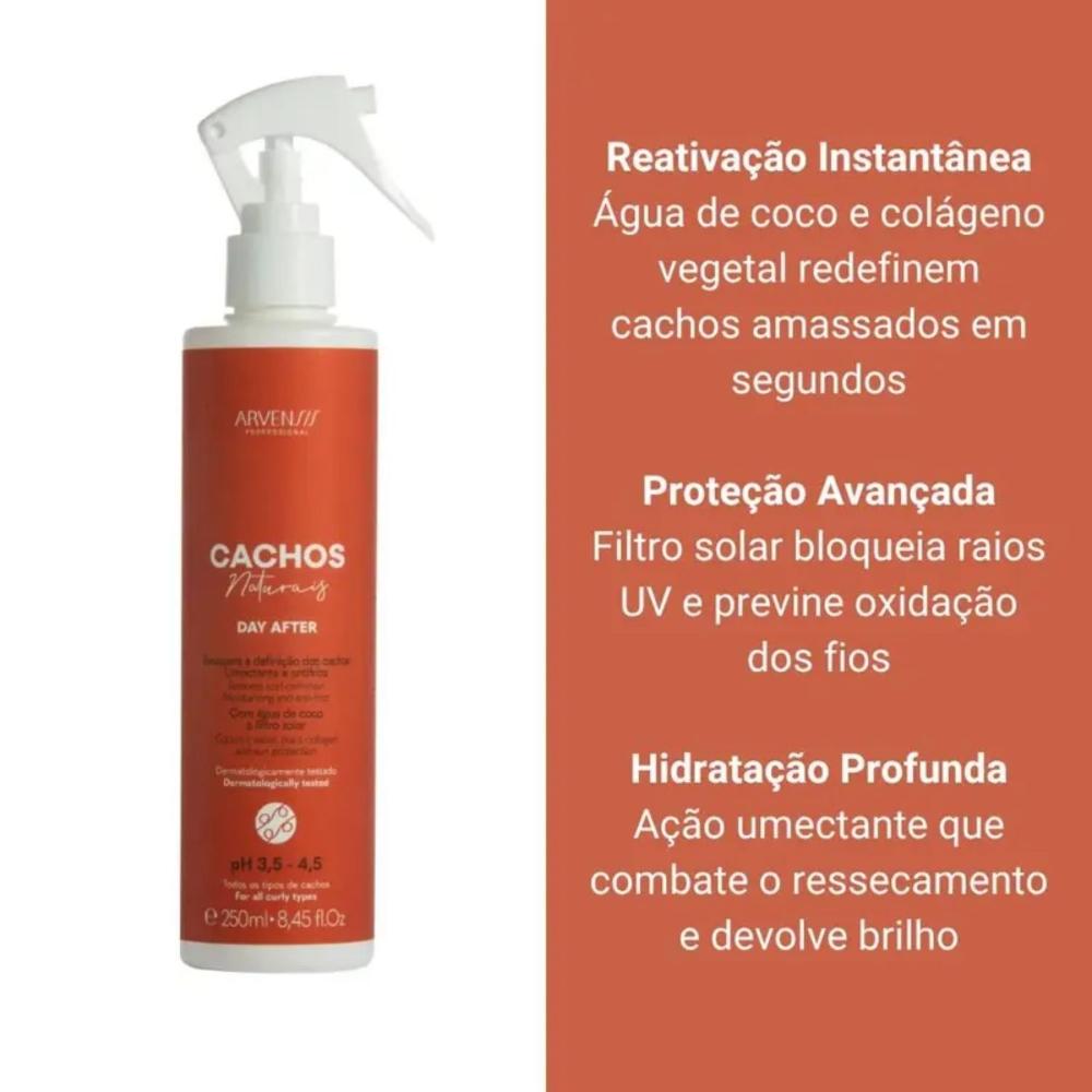Finalizador Day After Cachos Naturais Professional Arvensis 250ml