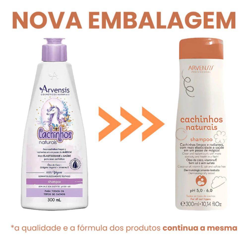 Shampoo Cachinhos Naturais Arvensis 300ml