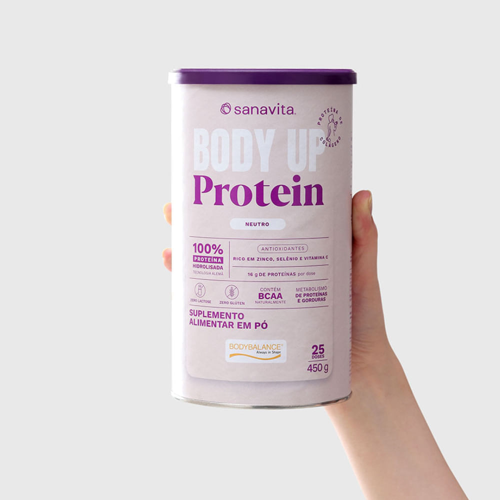 Body UP Protein Sanavita Neutro 25 Doses 450g