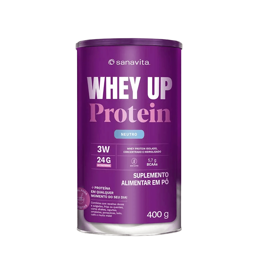 Whey Up Protein Sanavita Neutro 400g