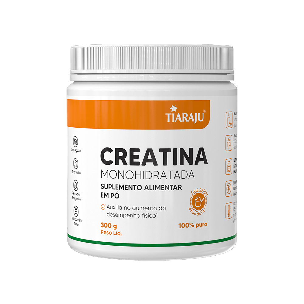 Creatina Monohidratada Tiaraju 300g