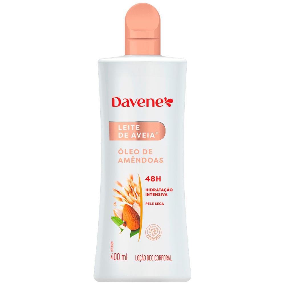 Hidratante Corporal Leite de Aveia Óleo de Amêndoas Davene 400ml