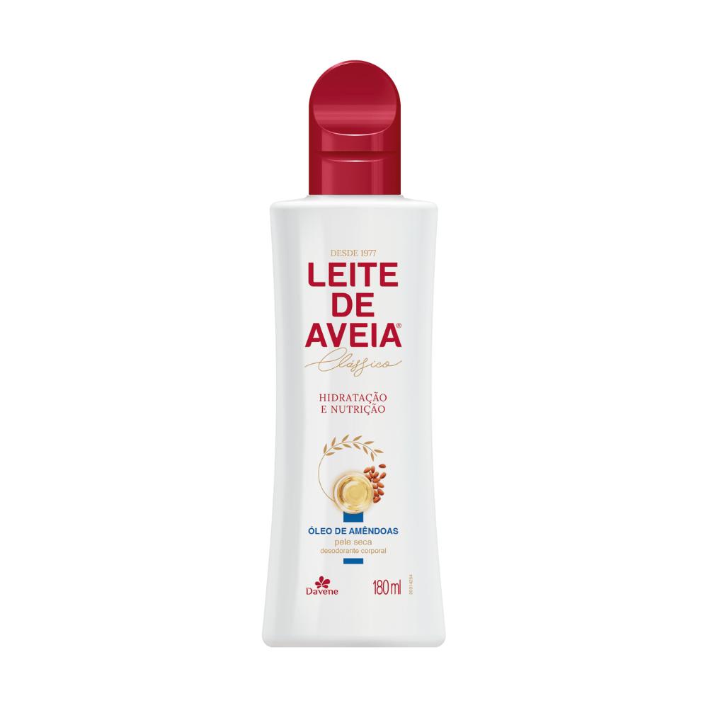 Hidratante Corporal Leite de Aveia Óleo de Amêndoas Davene 180ml
