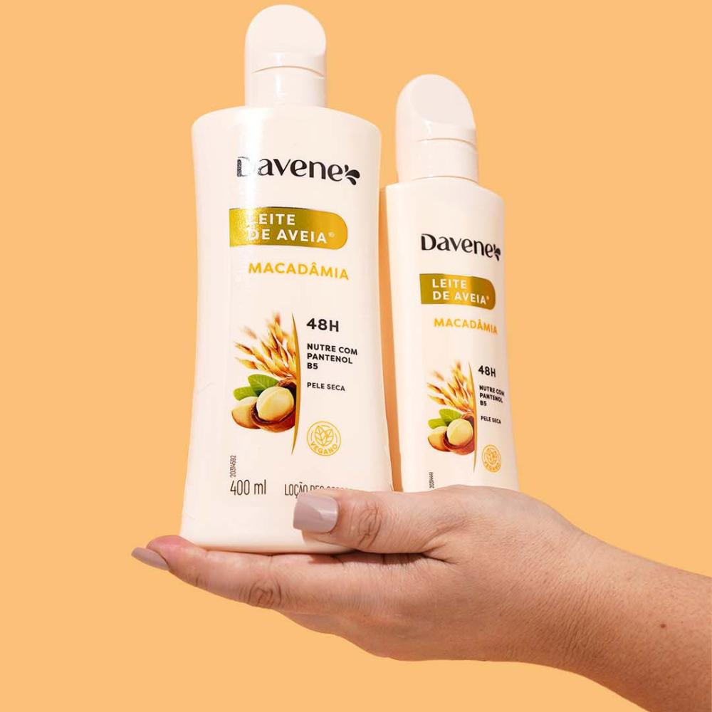 Hidratante Corporal Leite de Aveia Macadâmia Davene 180ml