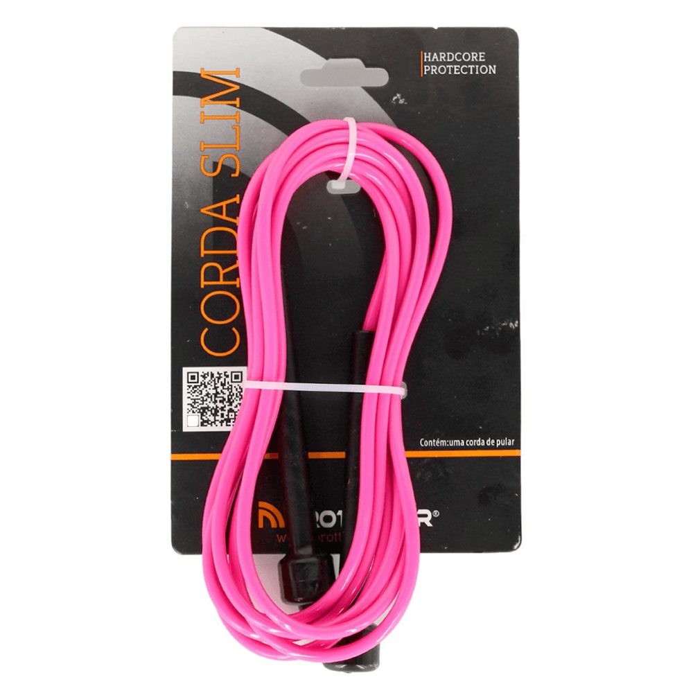 Corda De Pular Slim Prottector Rosa