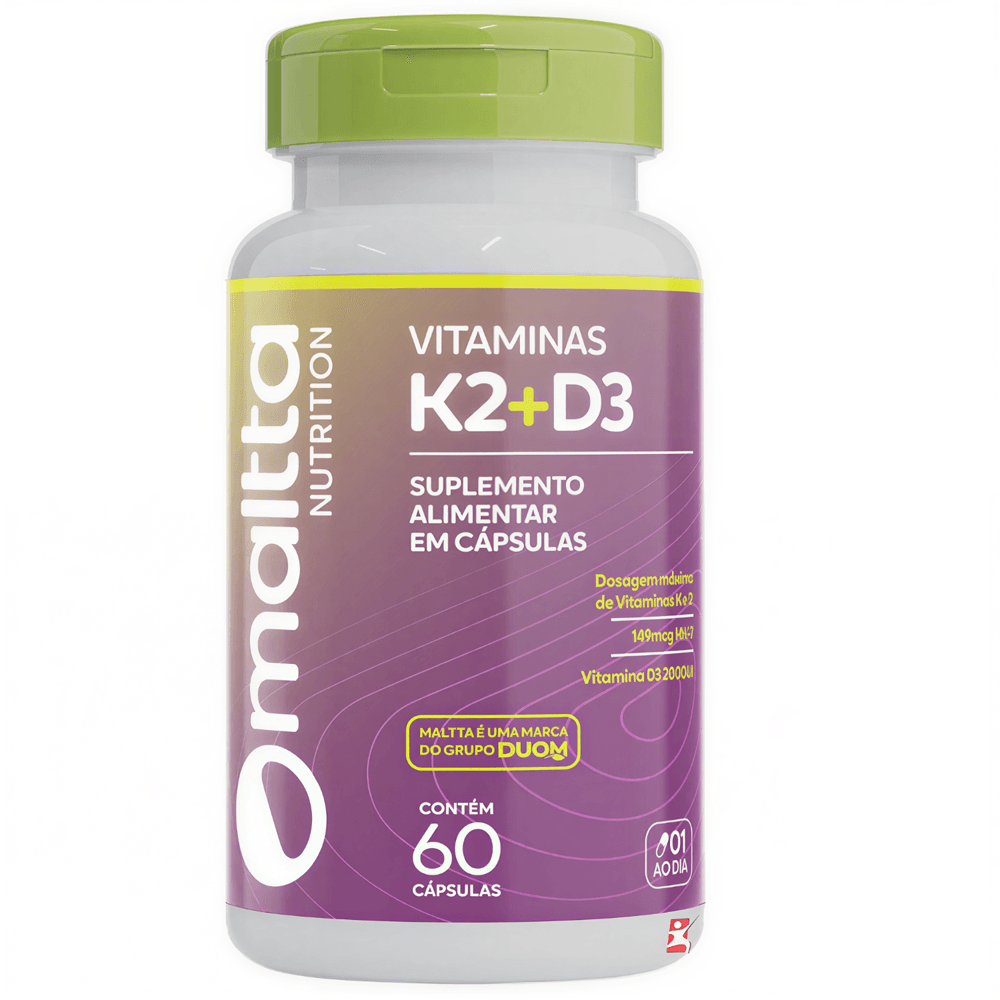 Vitamina K2 + D3 Maltta Nutrition 60 Cápsulas