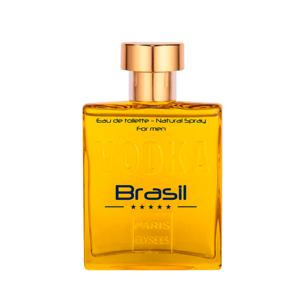 Perfume Masculino Vodka Brasil Yellow Paris Elysees Eau De Toilette 100ml
