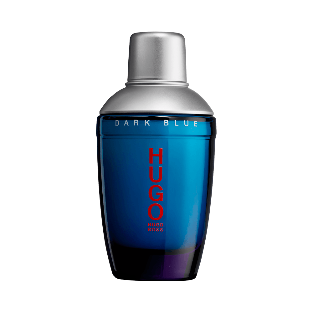 Perfume Masculino Dark Blue Hugo Boss Eau De Toilette 75ml