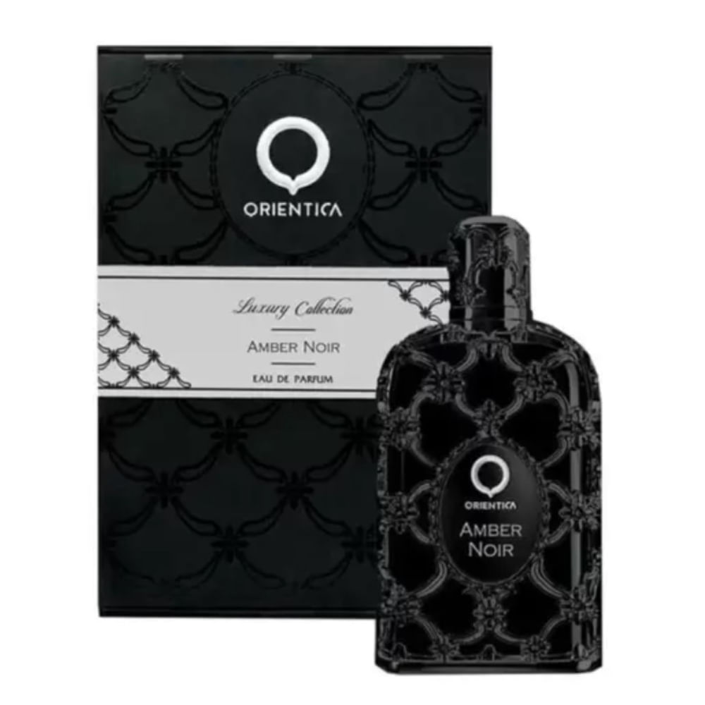 Perfume Unissex Árabe Noir Amber Luxury Collection Orientica Eau de Parfum 80ml