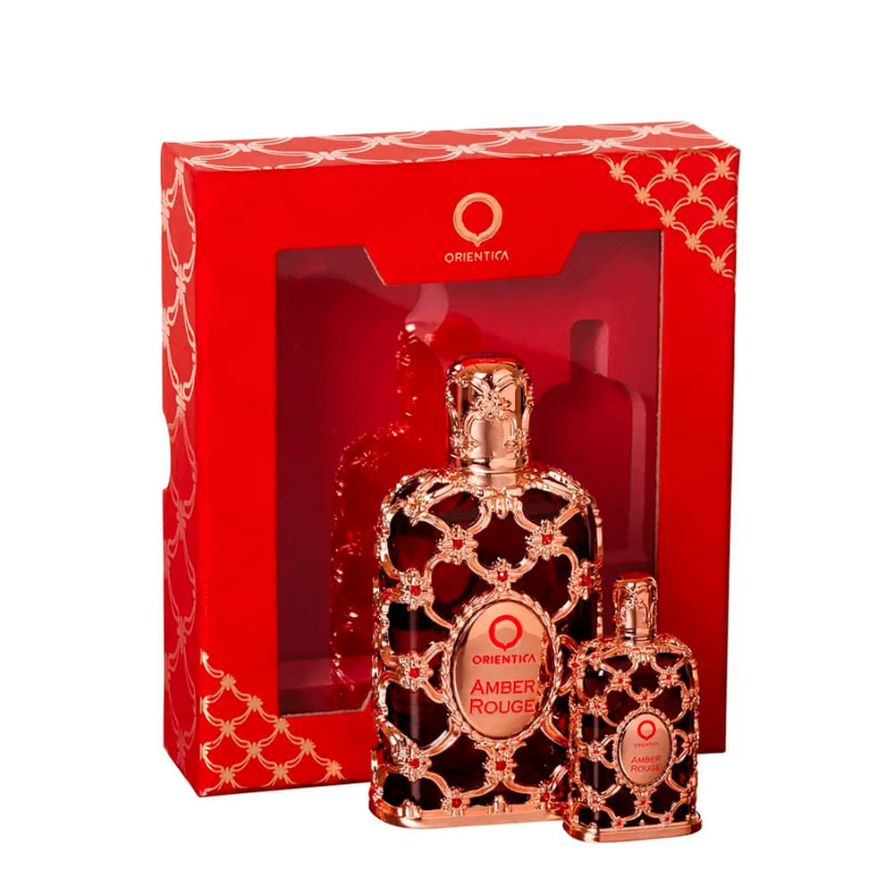 Kit Orientica Árabe Luxury Perfume Unissex Eau De Parfum 30ml + Miniatura 7,5ml