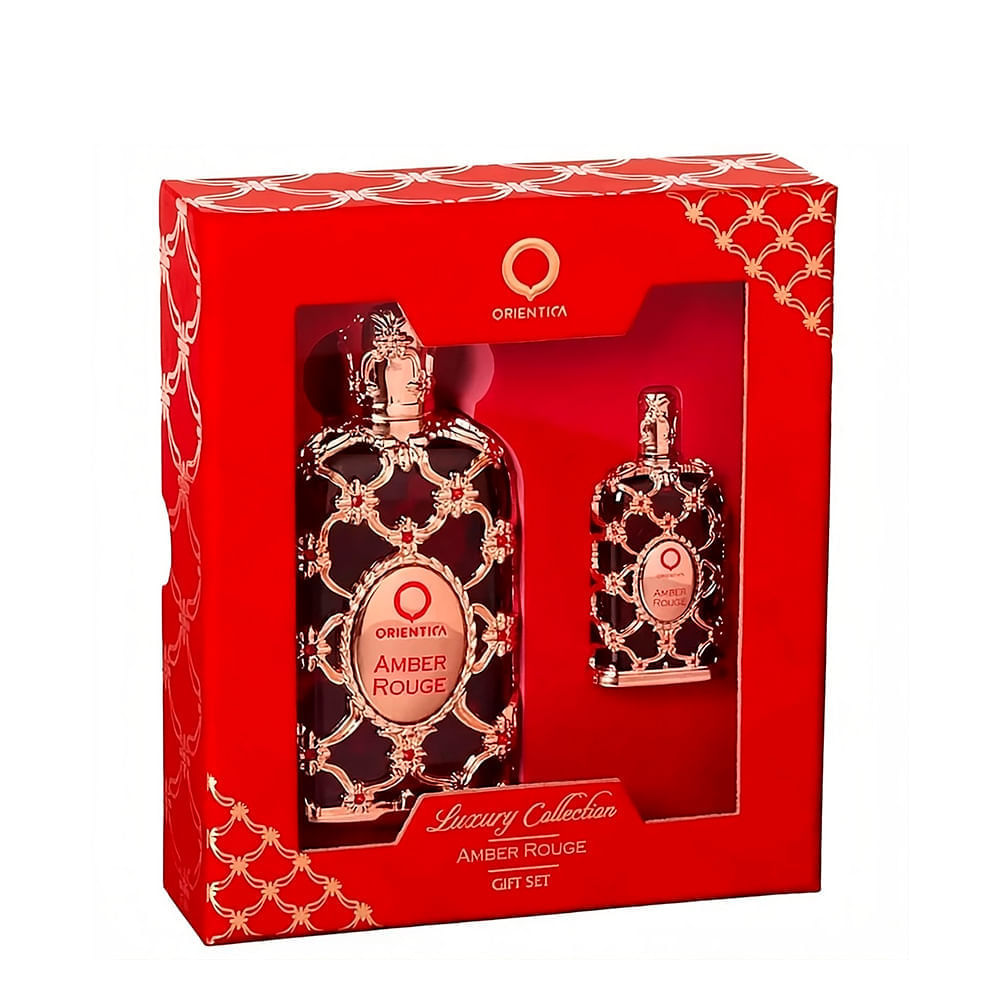 Kit Orientica Árabe Luxury Perfume Unissex Eau De Parfum 30ml + Miniatura 7,5ml