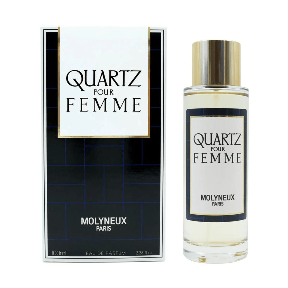 Perfume Feminino Quartz Pour Femme Eau De Parfum Molyneux Paris 100ml
