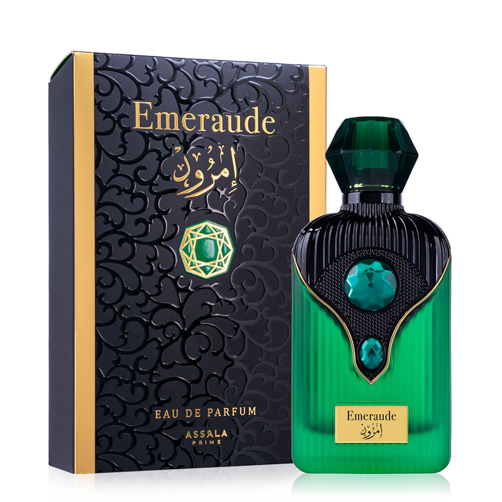 Perfume Unissex Árabe Assala Emeraude Eau de Parfum 100ml