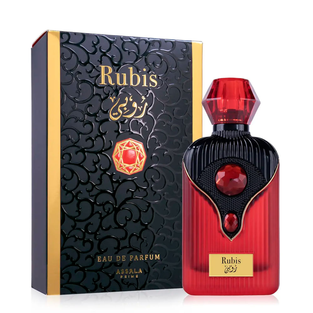 Perfume Unissex Árabe Rubis Assala Eau de Parfum 100ml