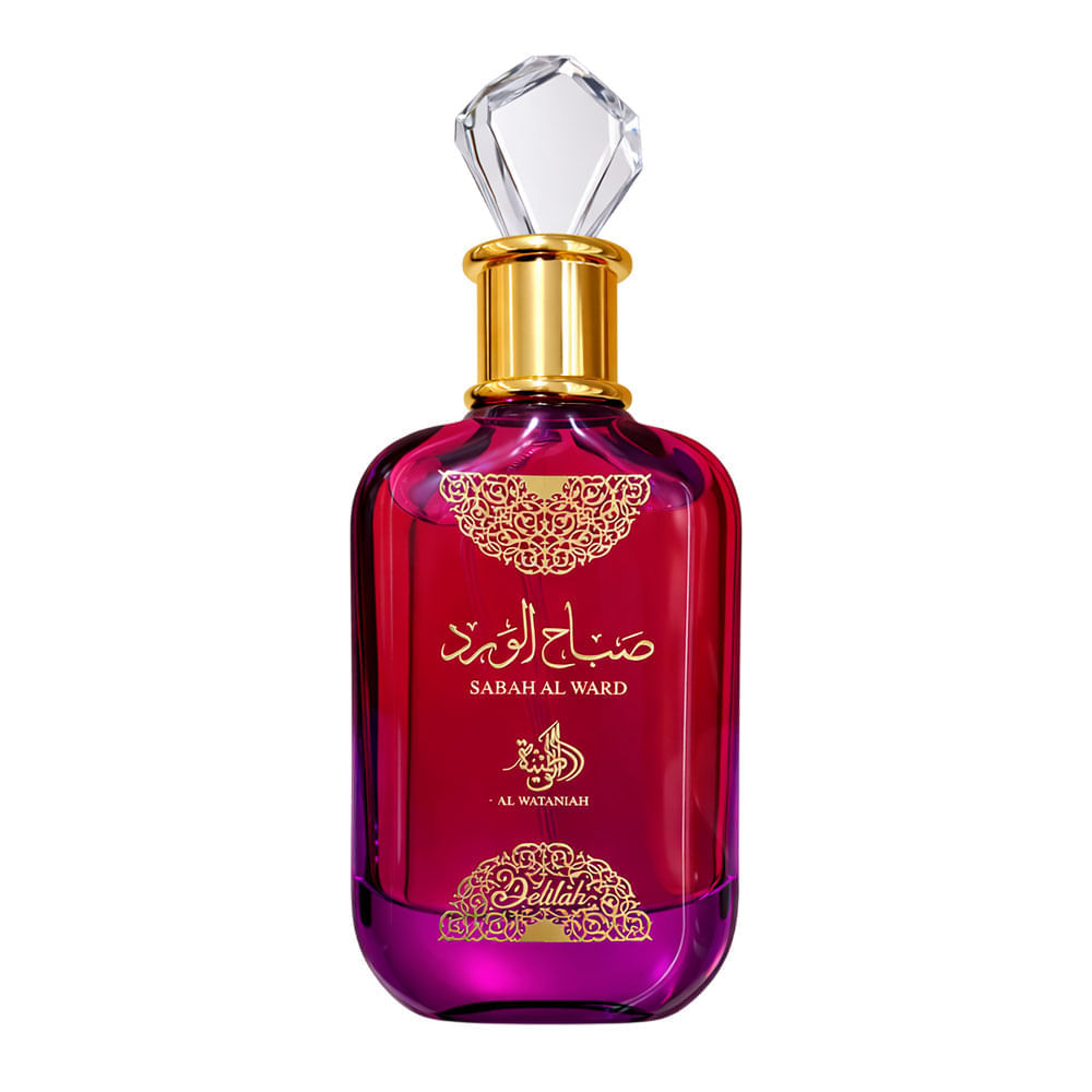 Perfume Feminino Árabe Sabah Al Ward Delilah Al Wataniah  Eau de Parfum 100ml