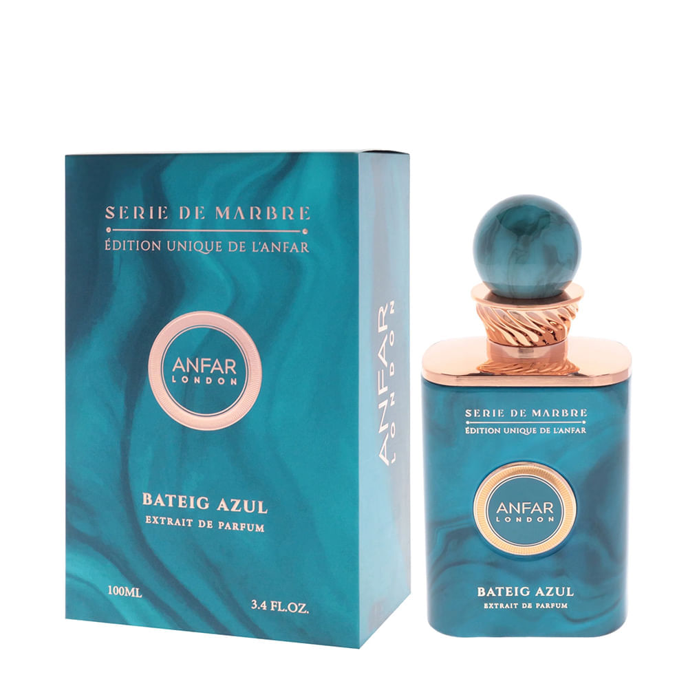 Perfume Unissex  Extrait De Parfum Serie De Marbre Bateig Azul Anfar London 100ml