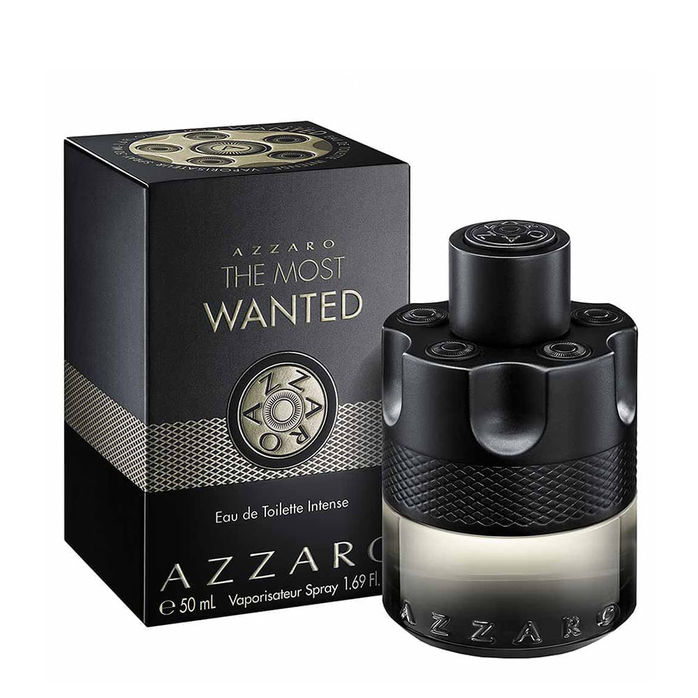Perfume Masculino Wanted The Most Intense Azzaro Eau de Toilette 50ml