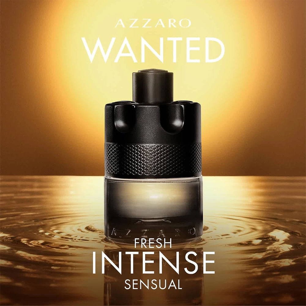 Perfume Masculino Wanted The Most Intense Azzaro Eau de Toilette 50ml