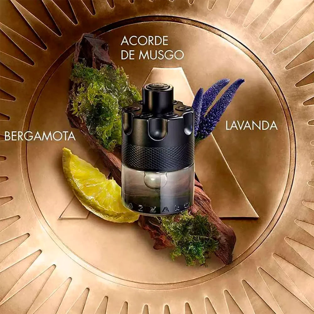 Perfume Masculino Wanted The Most Intense Azzaro Eau de Toilette 50ml