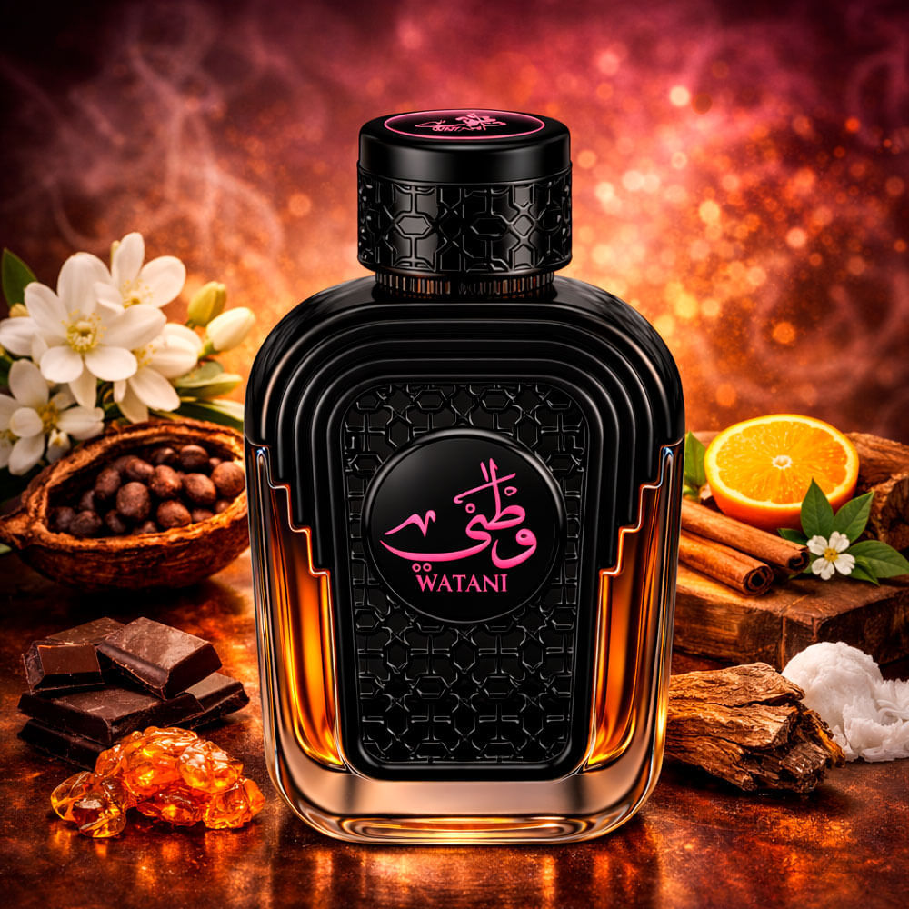 Perfume Feminino Árabe Pink Watani Al Wataniah Eau de Parfum 100ml