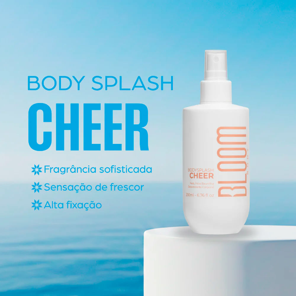 Body Splash Cheer Bloom Body 200ml