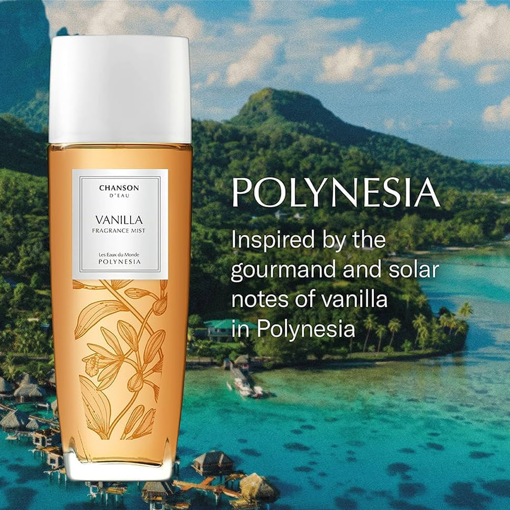 Body Splash Vanilla Polynesia Chanson D'Eau 75ml