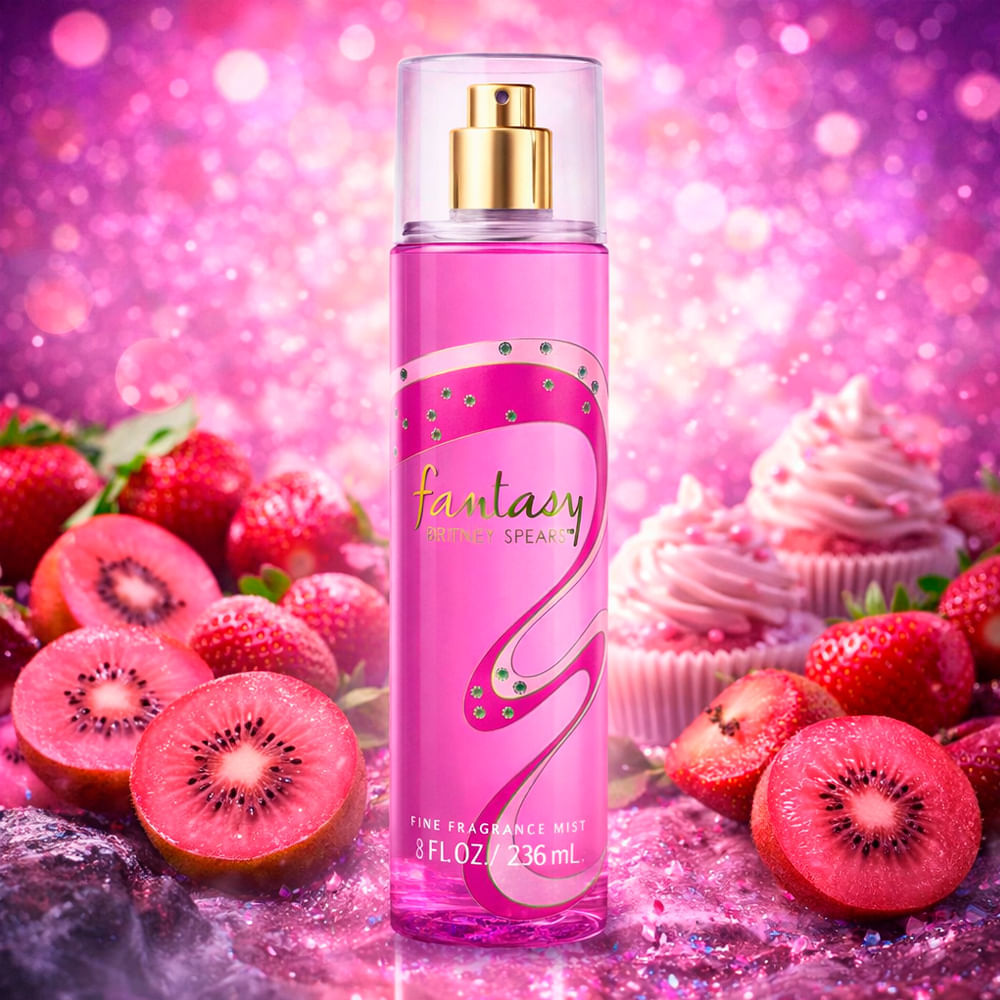 Body Splash Fantasy Fine Fragrance Mist Britney Spears 236ml