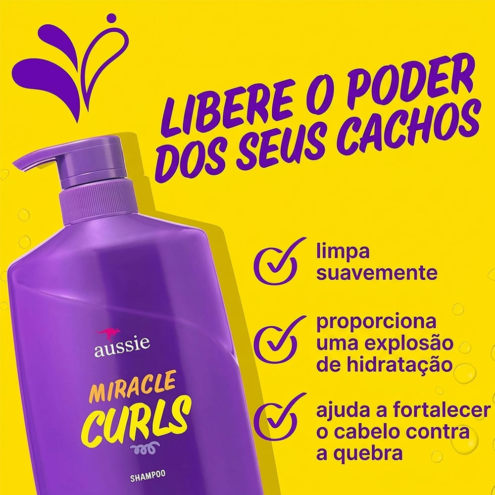 Shampoo Miracle Curls Aussie 778ml