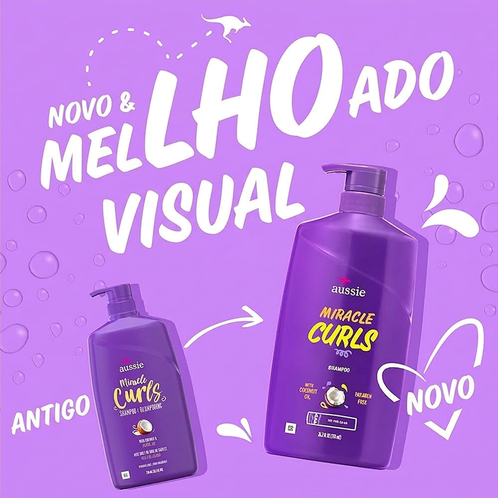 Shampoo Miracle Curls Aussie 778ml